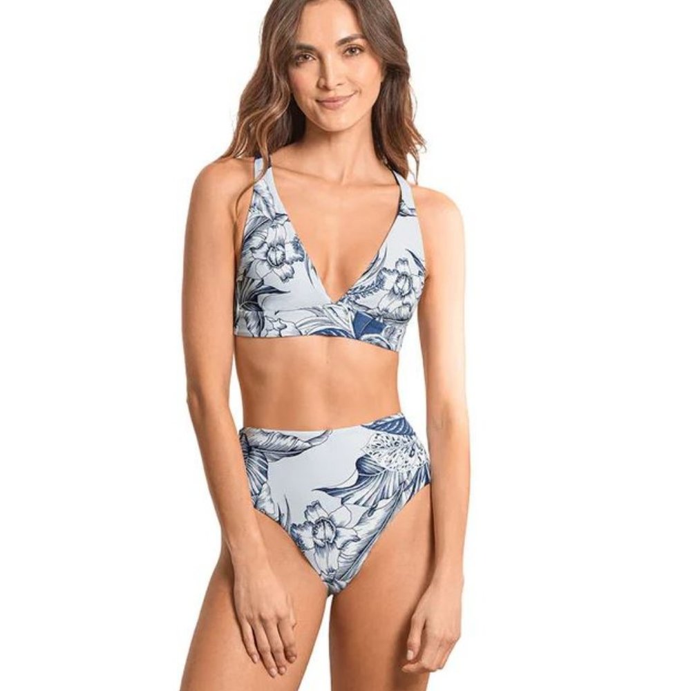 NWT Maaji Calla Lily Venus Mid Rise Bottom SIZE M